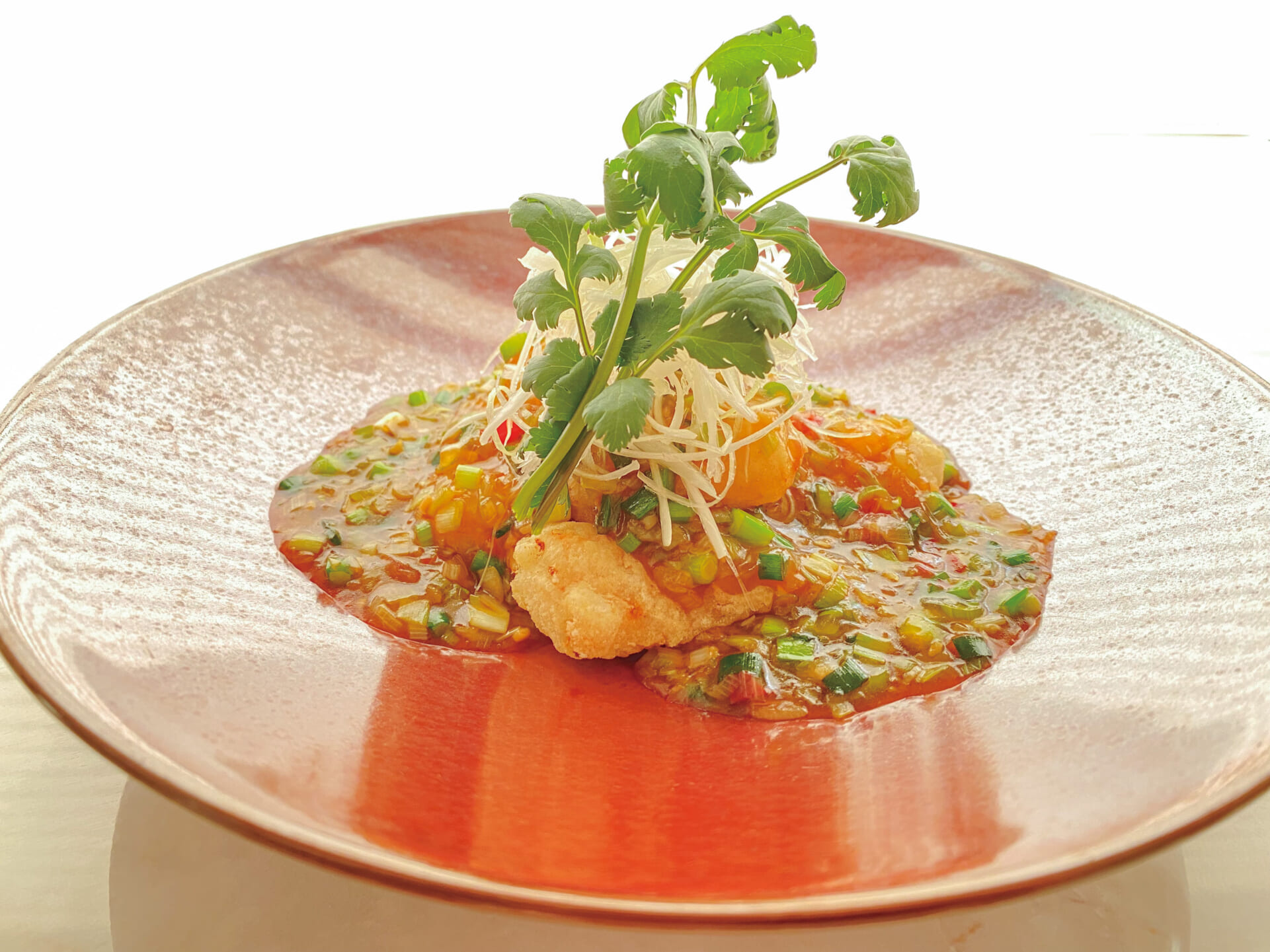 【深川店5月限定】
カサゴの油淋ソース ハーブの香り 写真